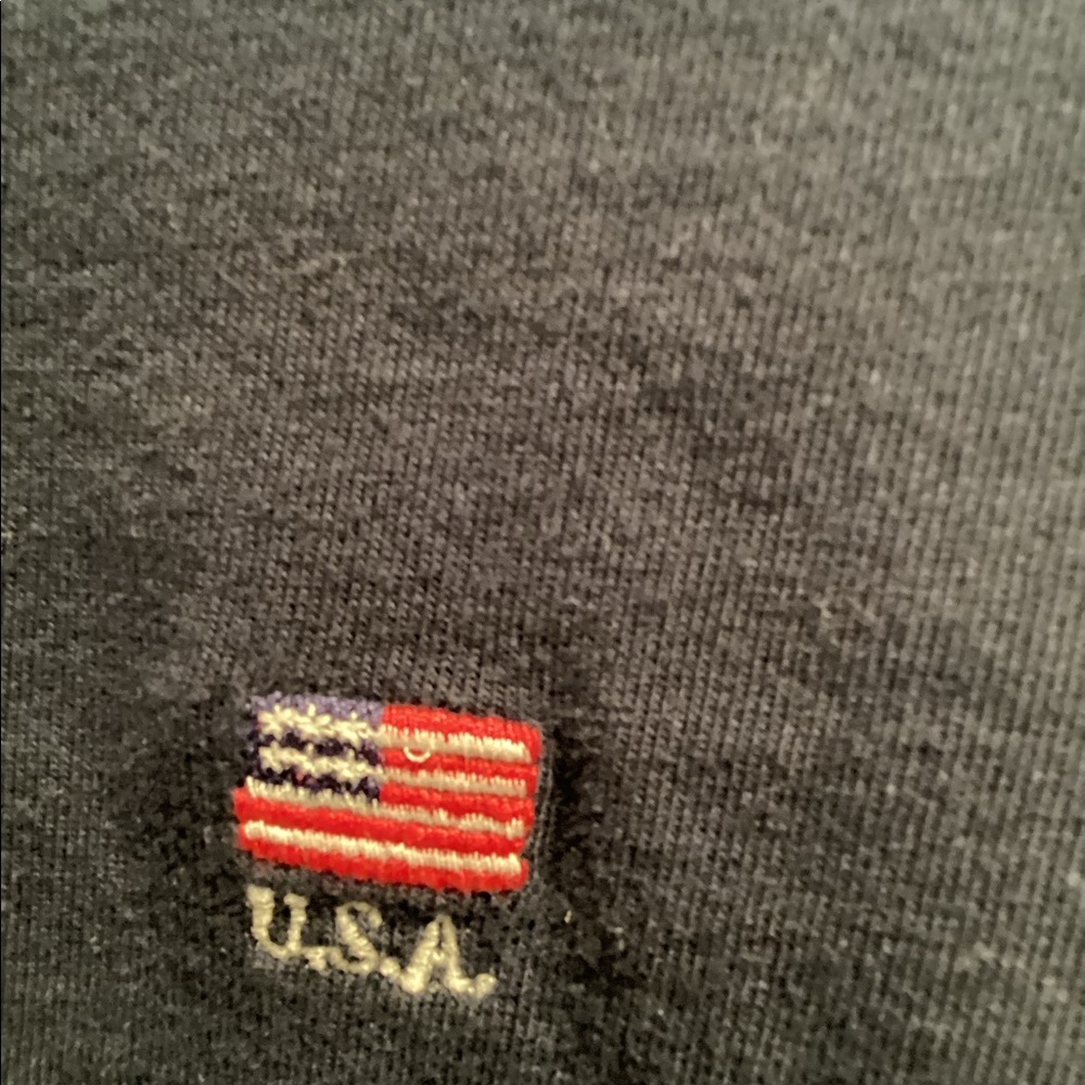 Brandy Melville Navy Blue Cropped Sweatshirt - Picture 5 of 8